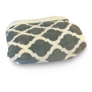 DSW Sherpa Throw Blanket